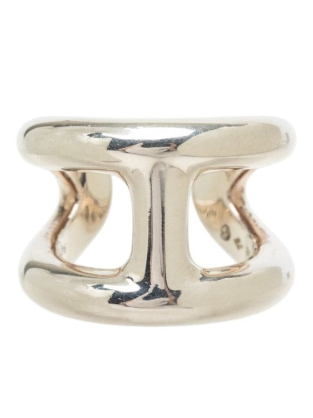 Hermes Osmose GM Ring 48 Silver